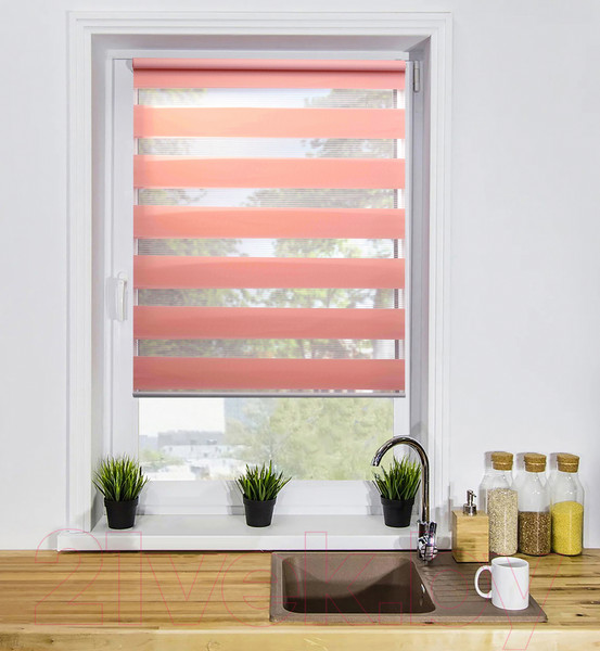 Изображение товара Рулонная штора Lm Decor Грация ДН LB 10-05 43x160 (розовый)