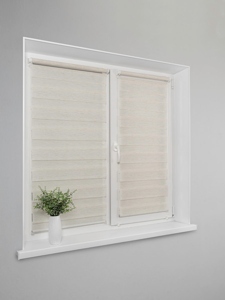 Изображение товара Рулонная штора Lm Decor Грация ДН LB 10-09 48x160 (белый лен)