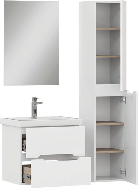 Изображение товара Тумба под умывальник Onika Айленд 60.13 2 ящика (106161)