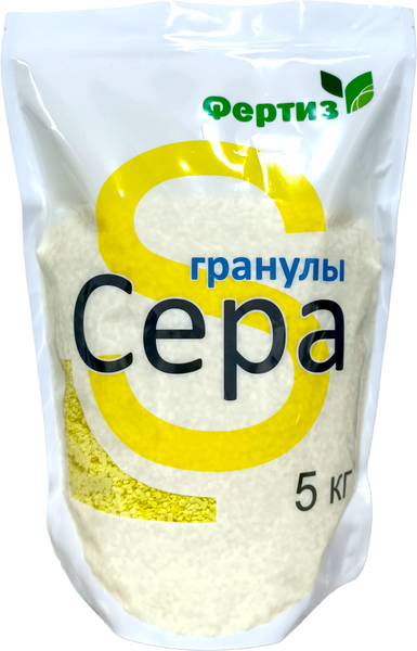 Изображение товара Удобрение Фертиз Сера гранулированная / 4815629000302 (5кг, пакет)
