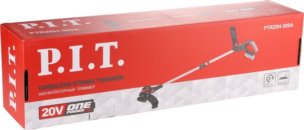 Изображение товара Триммер аккумуляторный P.I.T PTR20H-300A