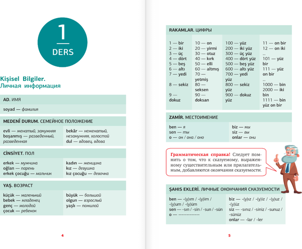 Изображение товара Учебное пособие АСТ Турецкий язык, мягкая обложка (Куталмыш София)
