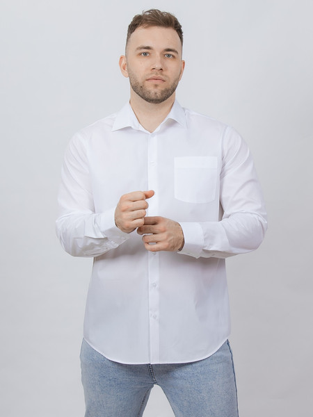 Изображение товара Рубашка NADEX 01-088912/102-25 (р.170/176-108-43, белый)