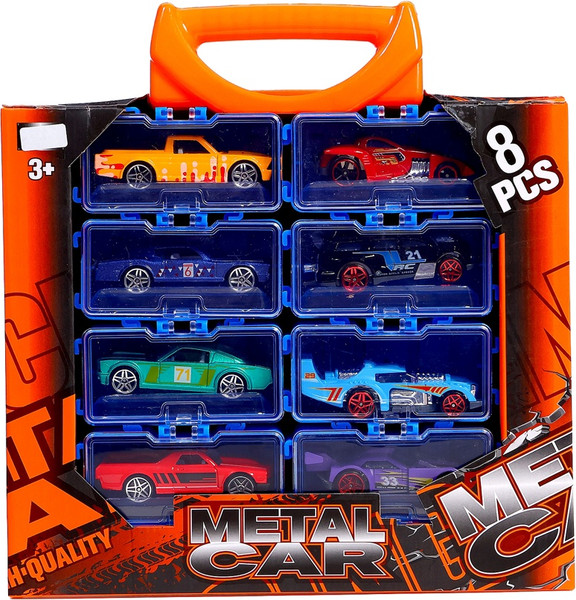 Изображение товара Набор игрушечных автомобилей Автоград Hot Cars 3102-3 / 10636422 (8шт)