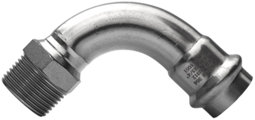 Изображение товара Угольник соединительный MAGNUM НР 28х1/2 / L90RM 28х1.5-15-T