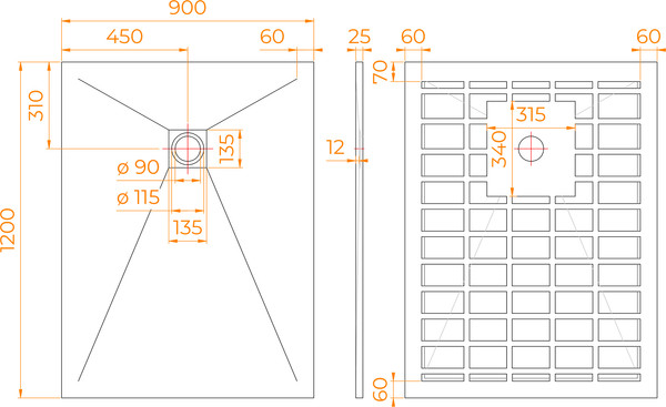 Изображение товара Душевой поддон RGW ST-W / 14152912-01-11