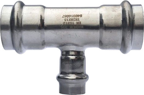 Изображение товара Тройник MAGNUM Steel 28х15х28 / LTR 28х15х1.5-T