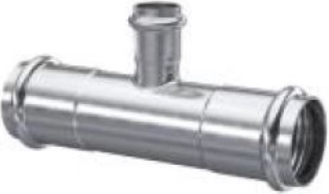 Изображение товара Тройник MAGNUM Steel 28х22х28 / LTR 28х22х1.5-T