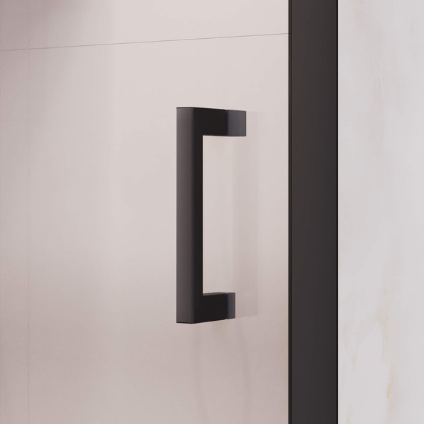 Изображение товара Душевая дверь RGW PA-017B R / 350801718-24 (черный/матовое стекло)