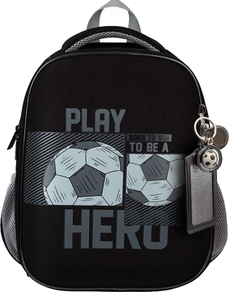 Изображение товара Школьный рюкзак Schoolformat Ergonomic Light 2 Герой футбола / РЮКЖКМБ2-ГФ (черный)