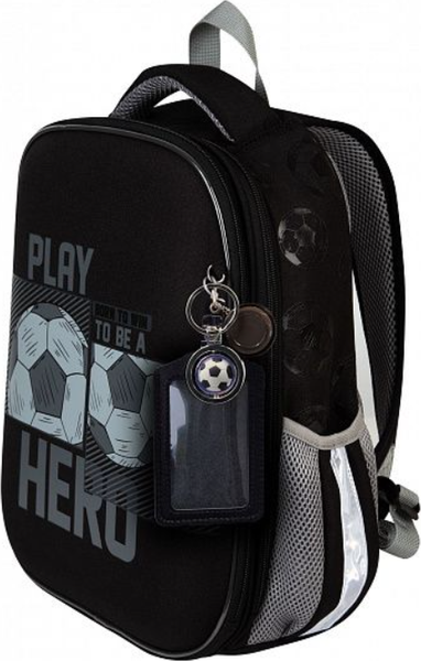 Изображение товара Школьный рюкзак Schoolformat Ergonomic Light 2 Герой футбола / РЮКЖКМБ2-ГФ (черный)