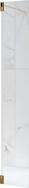 Изображение товара Душевая стенка RGW Z-070Gb / 352207003-16 (золото браш/прозрачное стекло)