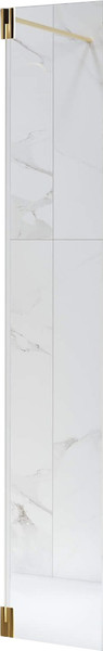 Изображение товара Душевая стенка RGW Z-071Gb / 352207103-16 (золото браш/прозрачное стекло)