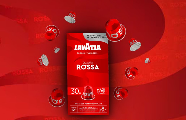 Изображение товара Кофе в капсулах Lavazza Alu Qualita Rossa (10x5.7г)