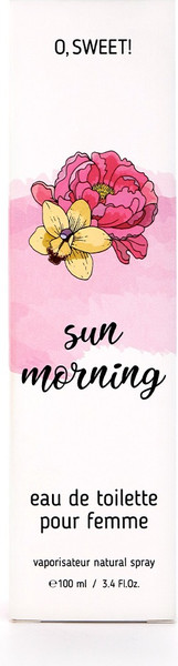 Изображение товара Туалетная вода Delta Parfum O, Sweet! Sun Morning (100мл)