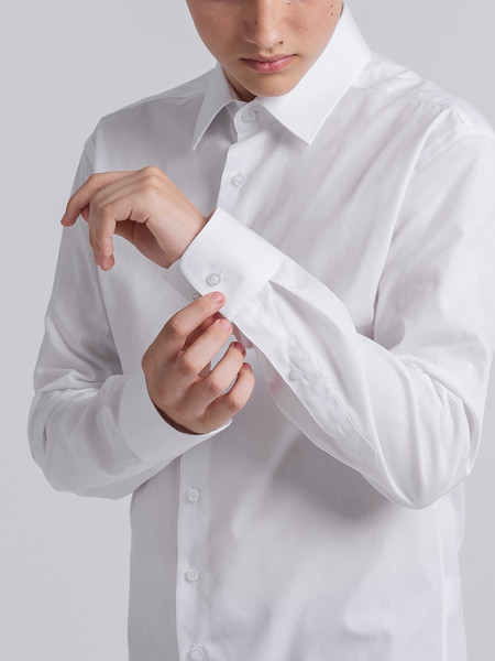 Изображение товара Рубашка детская NADEX 40-105411/102-25 (р.158/164-88-38, белый)