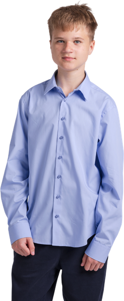 Изображение товара Рубашка детская NADEX 40-105912/202-25 (р.170/176-88-38, голубой)