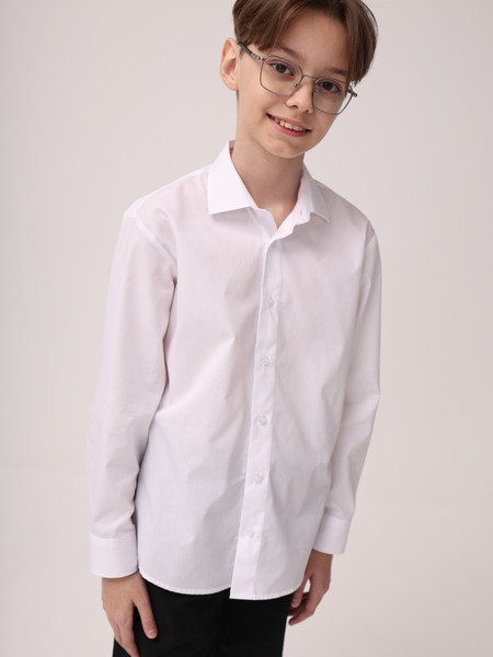 Изображение товара Рубашка детская NADEX 41-104912/102-25 (р.152-76-34, белый)