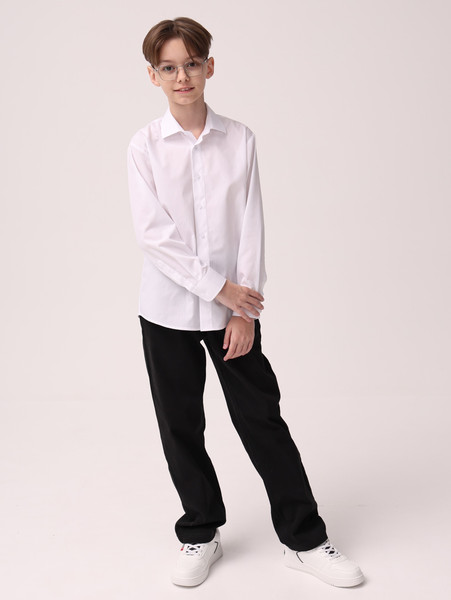 Изображение товара Рубашка детская NADEX 41-104912/102-25 (р.152-76-34, белый)