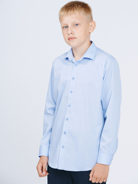 Изображение товара Рубашка детская NADEX 41-104912/202-25 (р.164-84-36, голубой)