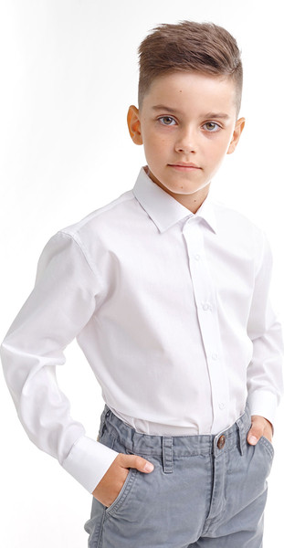 Изображение товара Рубашка детская NADEX 42-103712/102-25 (р.128-64-31, белый)