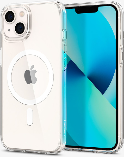 Изображение товара Чехол-накладка Spigen Ultra Hybrid Mag Magsafe для iPhone 13 / ACS03528 (белый)