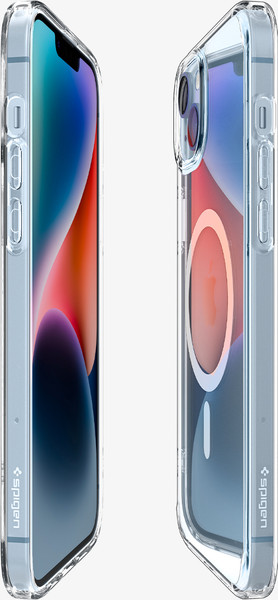 Изображение товара Чехол-накладка Spigen Ultra Hybrid Mag Magsafe для iPhone 14 / ACS05048 (белый)