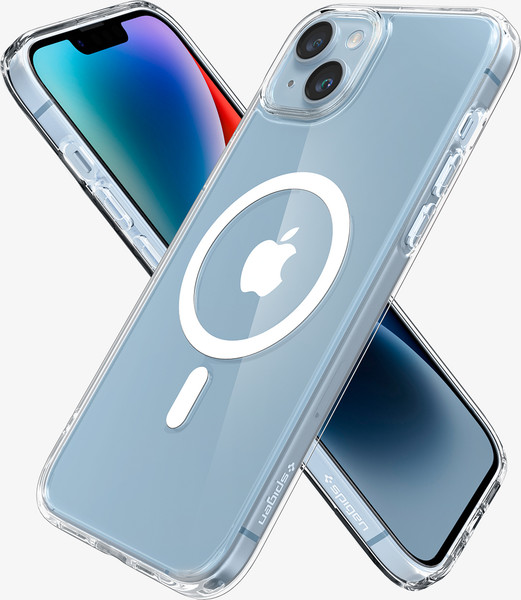 Изображение товара Чехол-накладка Spigen Ultra Hybrid Mag Magsafe для iPhone 14 / ACS05048 (белый)