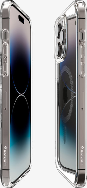 Изображение товара Чехол-накладка Spigen Ultra Hybrid Mag Magsafe для iPhone 14 Pro / ACS04971 (Carbon Fiber)