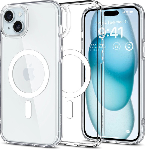 Изображение товара Чехол-накладка Spigen Ultra Hybrid Mag Magsafe для iPhone 15 / ACS06802 (White)