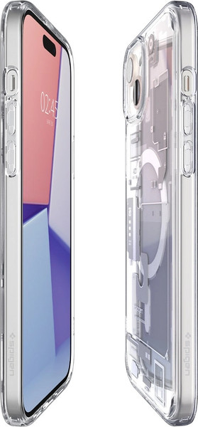 Изображение товара Чехол-накладка Spigen Ultra Hybrid Mag Magsafe для iPhone 15 / ACS07037 (Zero One White)