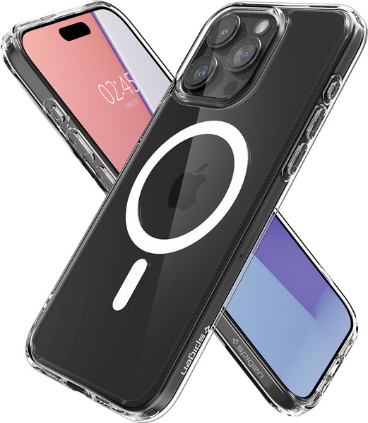 Изображение товара Чехол-накладка Spigen Ultra Hybrid Mag Magsafe для iPhone 15 Pro / ACS06715 (White)