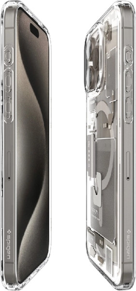 Изображение товара Чехол-накладка Spigen Ultra Hybrid Mag Magsafe для iPhone 15 Pro / ACS07216 (Zero One Natural)
