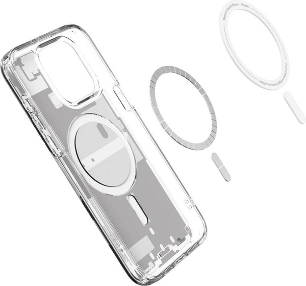 Изображение товара Чехол-накладка Spigen Ultra Hybrid Mag Magsafe для iPhone 15 Pro / ACS07036 (Zero One White)
