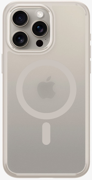 Изображение товара Чехол-накладка Spigen Ultra Hybrid Mag Magsafe для iPhone 15 Pro Max / ACS07210 (Frost Natural Titanium)