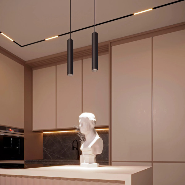 Изображение товара Трековый светильник Arlight MAG-ORIENT-SPOT-HANG-R45-12W Day4000 BK 24deg / 035712