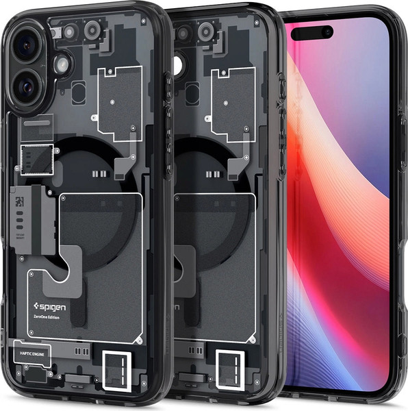 Изображение товара Чехол-накладка Spigen Ultra Hybrid Mag Magsafe для iPhone 16 / ACS08208 (Zero One)