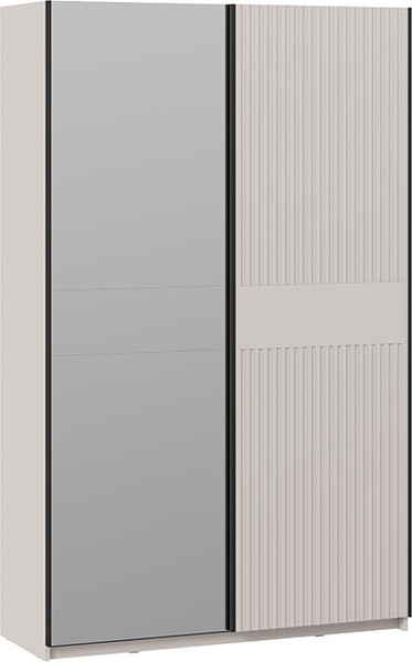 Изображение товара Шкаф-купе ТриЯ Оскар Хилтон Т2 1400 / 271075 (ручка черная/кашемир/кашемир сатин)