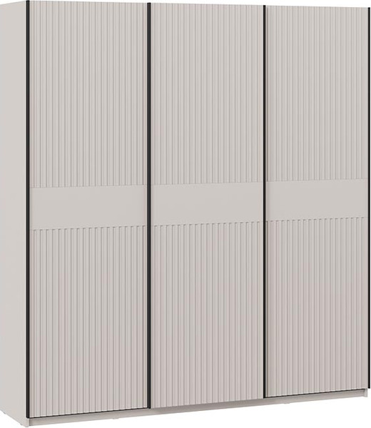 Изображение товара Шкаф-купе ТриЯ Оскар Хилтон Т2 2100 / 271143 (ручка черная/кашемир/кашемир сатин)