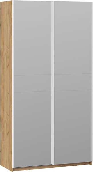 Изображение товара Шкаф-купе ТриЯ Оскар Т2 1200 / 271182 (ручка белая/дуб крафт золотой)