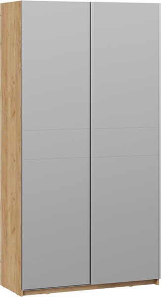 Изображение товара Шкаф-купе ТриЯ Оскар Т2 1200 / 271183 (ручка серебро/дуб крафт золотой)