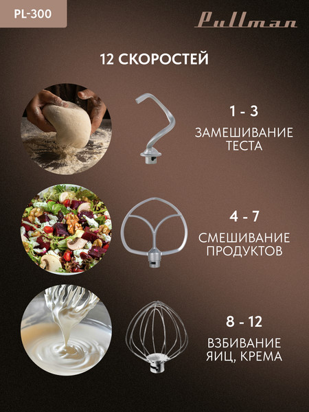 Изображение товара Миксер стационарный Pullman PL-300