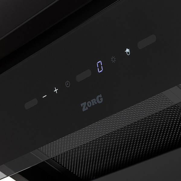 Изображение товара Вытяжка скрытая ZORG Aura 1260 60 S-GS (черный)