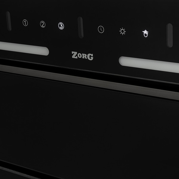 Изображение товара Вытяжка скрытая ZORG Star 1080 60 S-GC (черный)