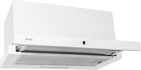 Изображение товара Вытяжка телескопическая ZORG Turbo 1260 60 S (белый)