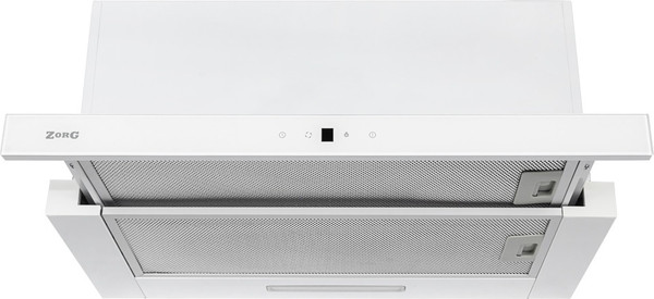 Изображение товара Вытяжка телескопическая ZORG Turbo 1260 60 S (белый)