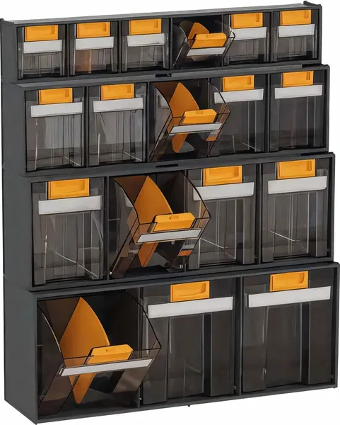 Изображение товара Органайзер для инструментов ArtPlast Madia MAB05SL (черный/желтый)