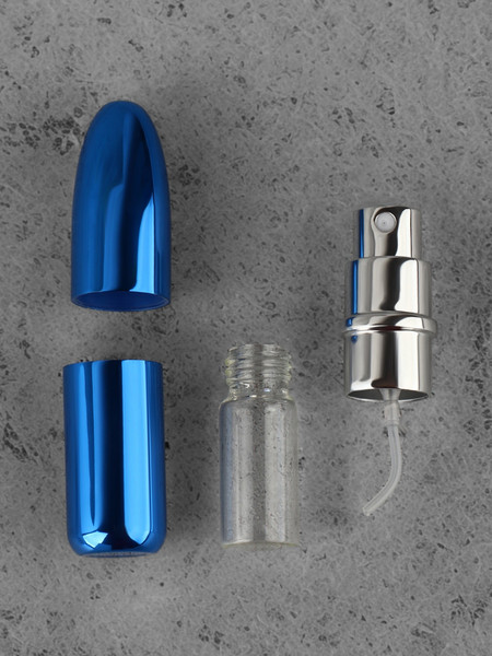 Изображение товара Атомайзер для парфюма Onlytop Пуля / 10689339 (синий)