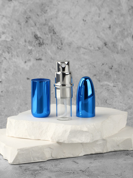 Изображение товара Атомайзер для парфюма Onlytop Пуля / 10689339 (синий)