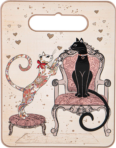 Изображение товара Подставка под горячее Agness Парижские коты 358-1754